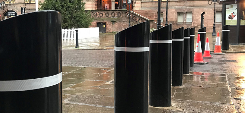 Bollards in Chester