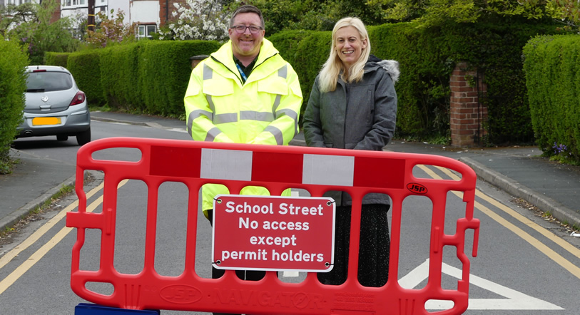 Council launches first School Street in the borough Cheshire