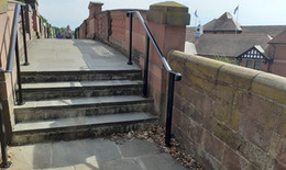 Handrails at Watergate Bridge