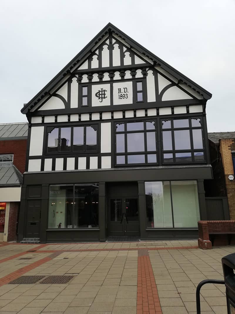 The former Burton’s building on Witton Street in Northwich