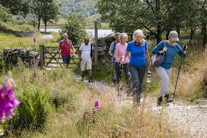 Group of people walking