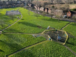 Lache Park aerial photo