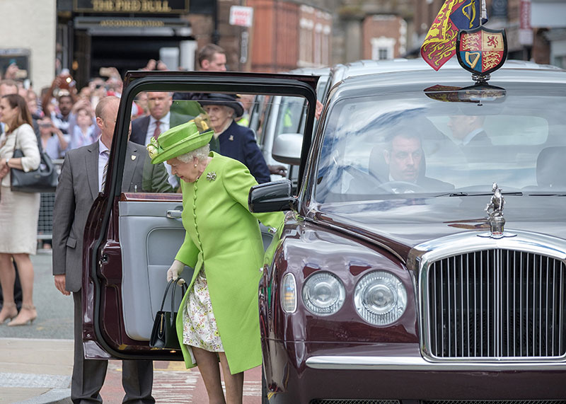 Her Majesty the Queen 2018 visit to Chester 